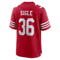Kooe SF.49ers #36 Marques Sigle Scarlet Team Game Jersey