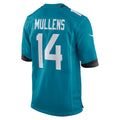 Kooe J.Jaguars #14 Nick Mullens Teal Team Game Jersey