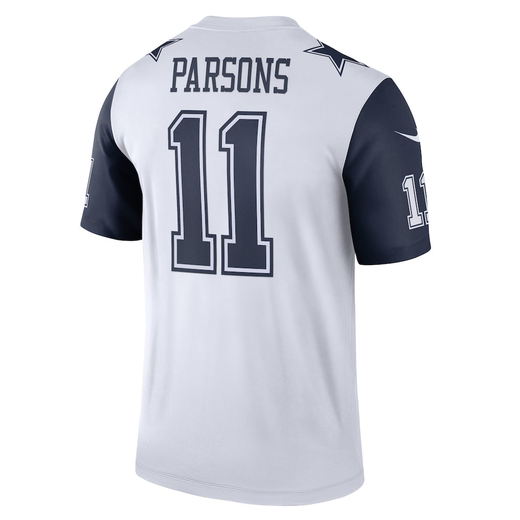 Kooe D.Cowboys #11 Micah Parsons White Legend Player Performance Top Jersey