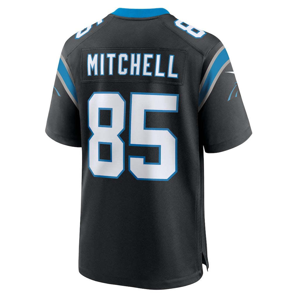 Kooe C.Panthers #85 James Mitchell Black Team Game Jersey