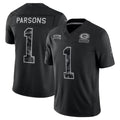 Kooe GB.Packers #1 Micah Parsons Player Black Limited 2026 Salute to Service Home Game Stitched Jerseys
