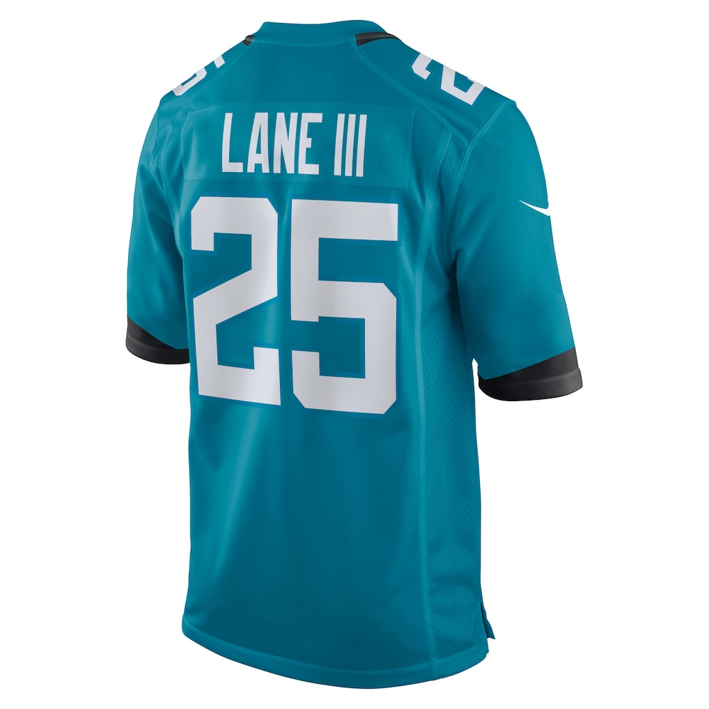 Kooe J.Jaguars #25 Rayuan Lane III Teal Team Game Jersey