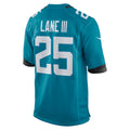Kooe J.Jaguars #25 Rayuan Lane III Teal Team Game Jersey