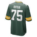 Kooe GB.Packers #75 Sean Rhyan Green Game Player Jersey