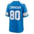 Kooe D.Lions #80 Malik Cunningham Blue Team Game Jersey
