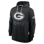 Kooe GB.Packers Black 2026 Salute to Service Sideline Dri-FIT Pullover Hoodie Jerseys
