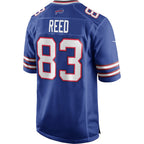 Kooe B.Bills #83 Andre Reed Royal Game Retired Player Jersey