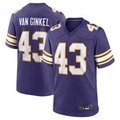 Kooe #43 Andrew Van Ginkel Player MN.Vikings Purple Game Stitched Jerseys