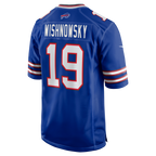 Kooe B.Bills #19 Mitch Wishnowsky Royal Team Game Jersey