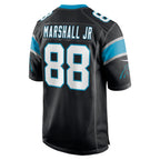 Kooe C.Panthers #88 Terrace Marshall Jr. Black Player Game Jersey