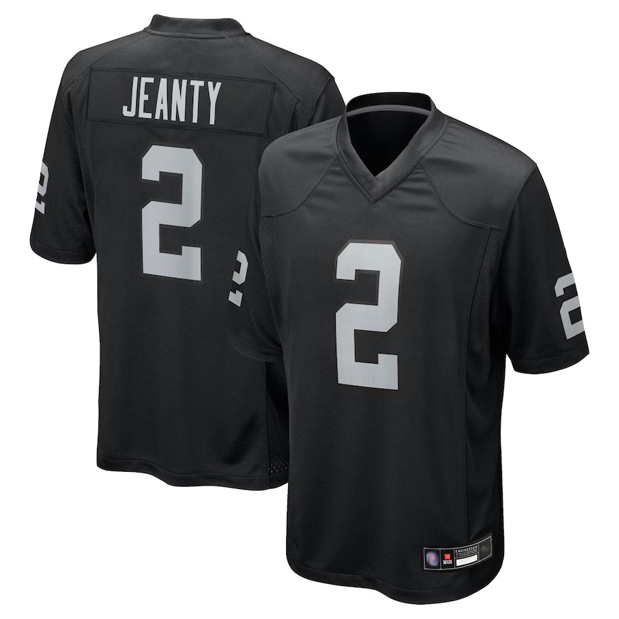 Kooe LV.Raiders #2 Ashton Jeanty Player Black Game Stitched Jerseys