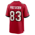 Kooe TB.Buccaneers #83 Caden Prieskorn Red Team Game Jersey