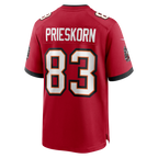 Kooe TB.Buccaneers #83 Caden Prieskorn Red Team Game Jersey