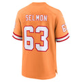 Kooe TB.Buccaneers #63 Lee Roy Selmon Creamsicle 50th Season Game Jersey