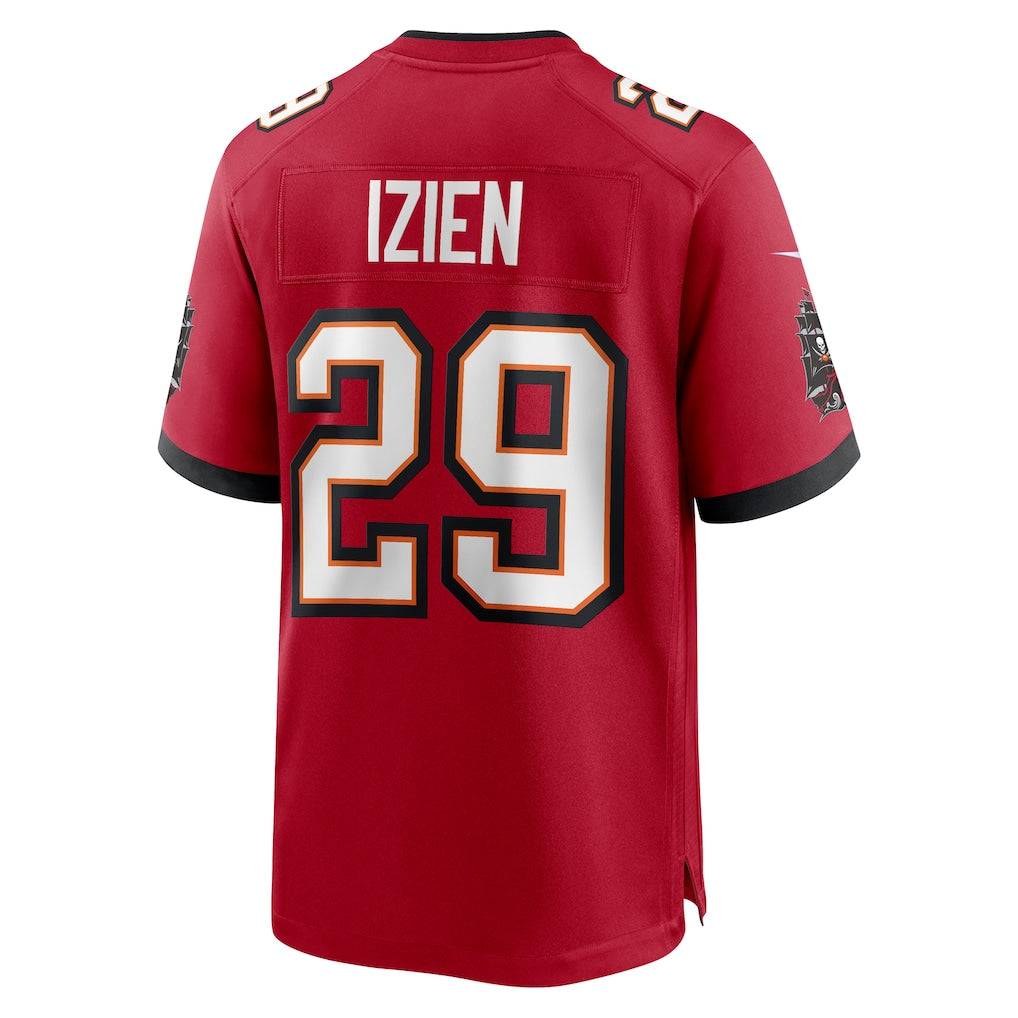 Kooe TB.Buccaneers #29 Christian Izien Red Game Jersey