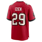 Kooe TB.Buccaneers #29 Christian Izien Red Game Jersey