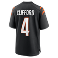 Kooe C.Bengals #4 Sean Clifford Black Team Game Jersey