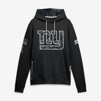 Kooe NY.Giants Black 2026 Salute to Service Sideline Dri-FIT Pullover Hoodie Jerseys