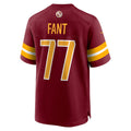 Kooe W.Commanders #77 George Fant Burgundy Team Game Jersey