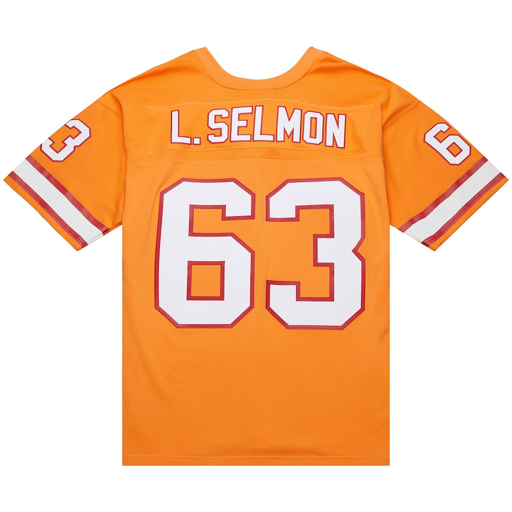 Kooe TB.Buccaneers #63 Lee Roy Selmon Mitchell & Ness Orange 1976 Legacy Replica Jersey
