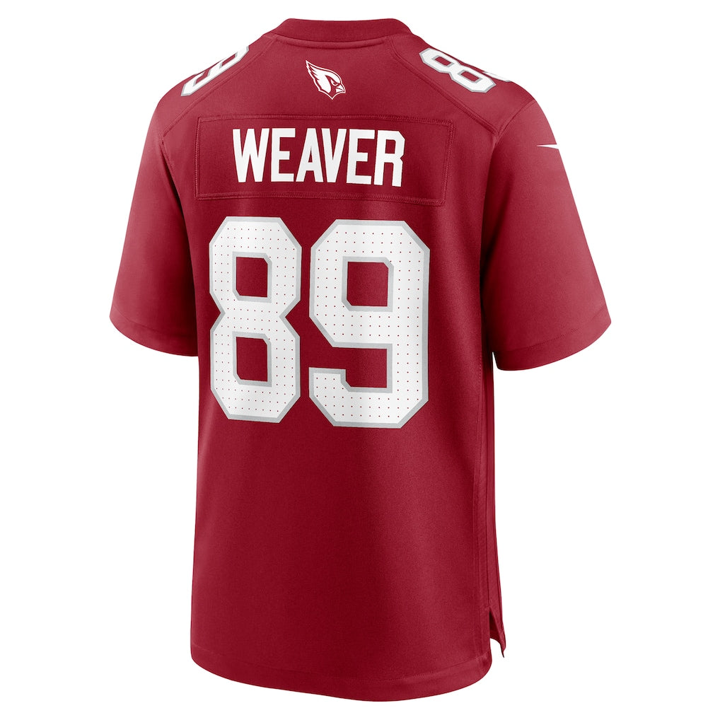 Kooe A.Cardinals #89 Xavier Weaver Cardinal Team Game Jersey
