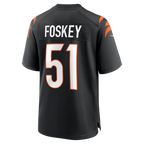 Kooe C.Bengals #51 Isaiah Foskey Black Team Game Jersey