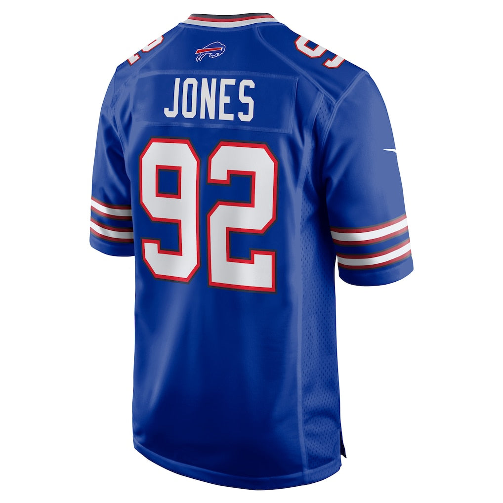 Kooe B.Bills #92 DaQuan Jones Royal Game Player Jersey
