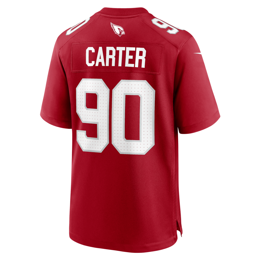 Kooe A.Cardinals #90 Zach Carter Cardinal Team Game Jersey