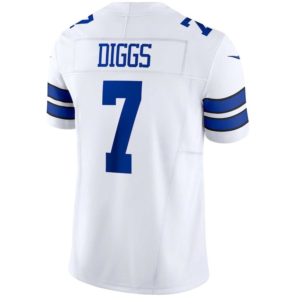 Kooe D.Cowboys #7 Trevon Diggs White Vapor F.U.S.E. Limited Jersey