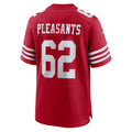 Kooe SF.49ers #62 Austen Pleasants Scarlet Team Game Jersey
