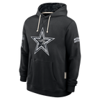 Kooe D.Cowboys Black 2026 Salute to Service Sideline Dri-FIT Pullover Hoodie Jerseys