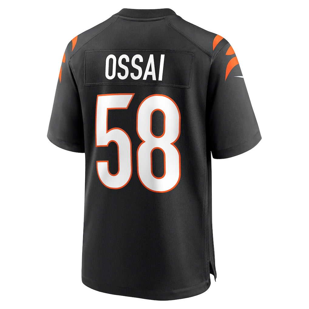 Kooe C.Bengals #58 Joseph Ossai Black Game Jersey