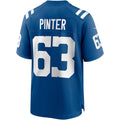 Kooe IN.Colts #63 Danny Pinter Royal Game Jersey