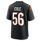 Kooe C.Bengals #56 Myles Cole Black Team Game Jersey