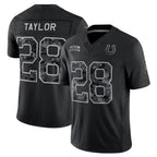 Kooe IN.Colts #28 Jonathan Taylor Player Black Limited 2026 Salute to Service Home Game Stitched Jerseys