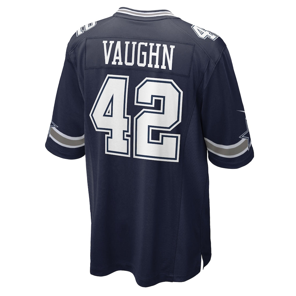 Kooe D.Cowboys #42 Deuce Vaughn Navy Game Jersey