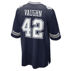 Kooe D.Cowboys #42 Deuce Vaughn Navy Game Jersey