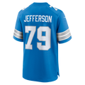 Kooe D.Lions #79 Quinton Jefferson Blue Team Game Jersey