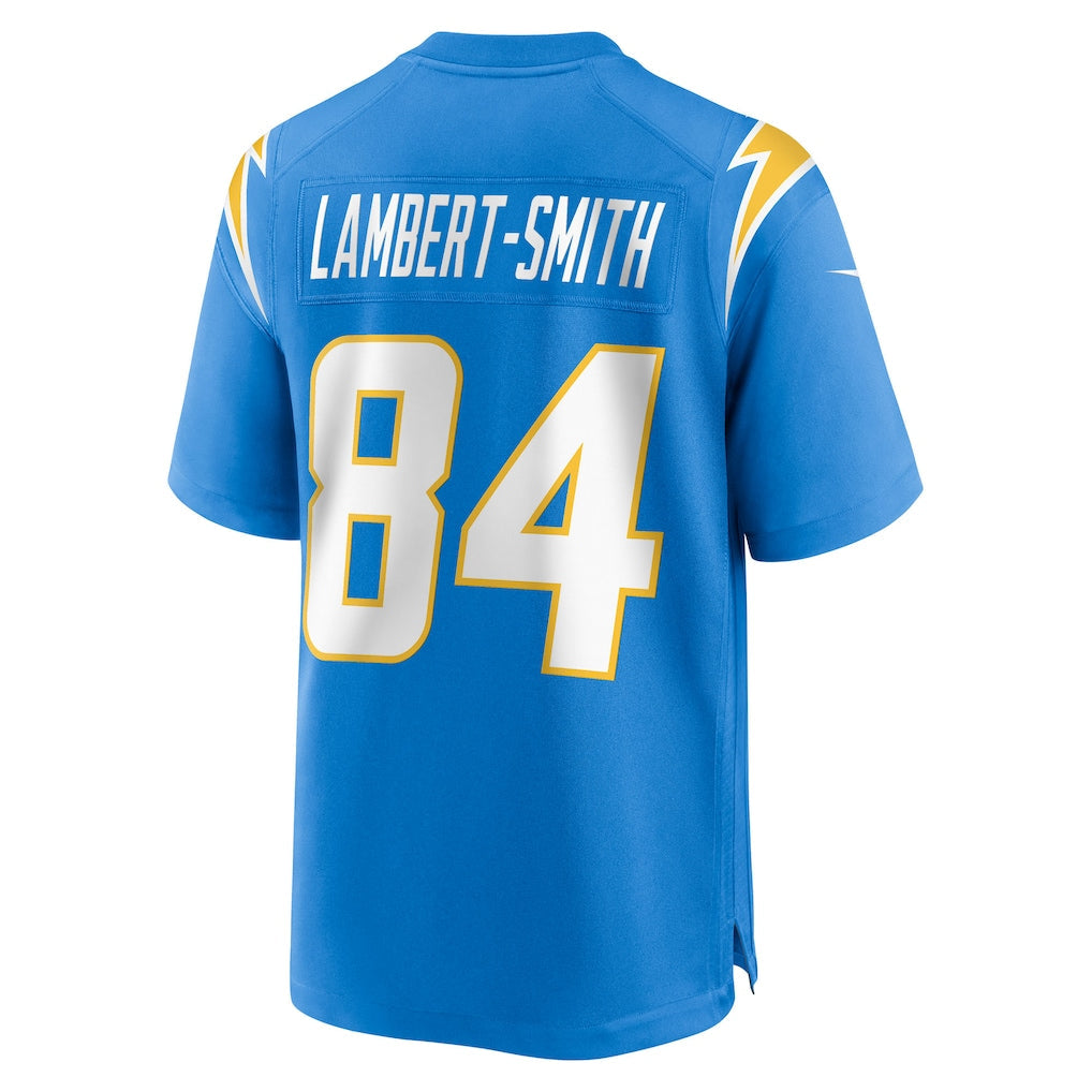 Kooe LA.Chargers #84 KeAndre Lambert-Smith Powder Blue Team Game Jersey