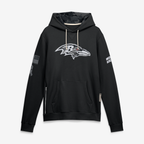 Kooe B.Ravens Black 2026 Salute to Service Sideline Dri-FIT Pullover Hoodie Jerseys