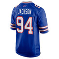 Kooe B.Bills #94 Landon Jackson Royal Team Game Jersey
