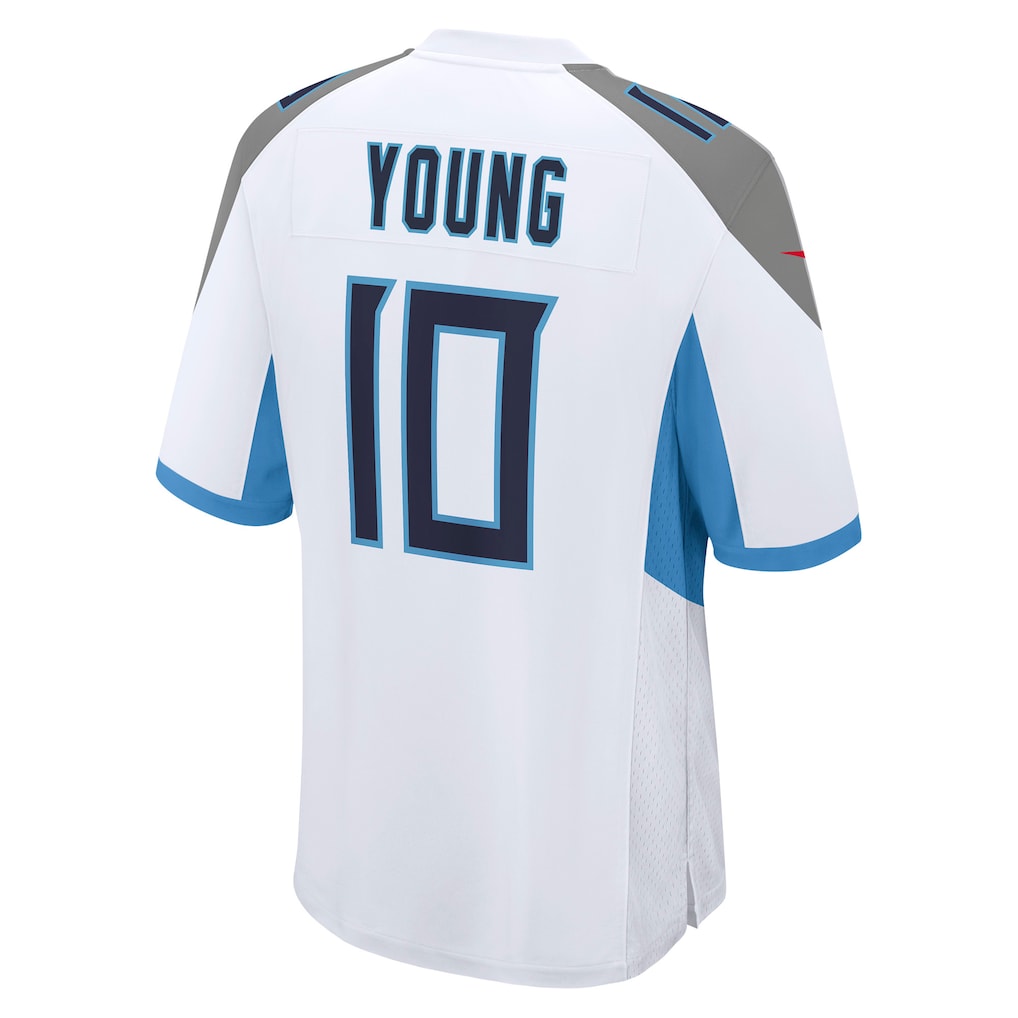 Kooe T.Titans #10 Vince Young White Retired Player Game Jersey