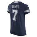 Kooe D.Cowboys #7 Trevon Diggs Navy Alternate 2 Vapor Elite Jersey