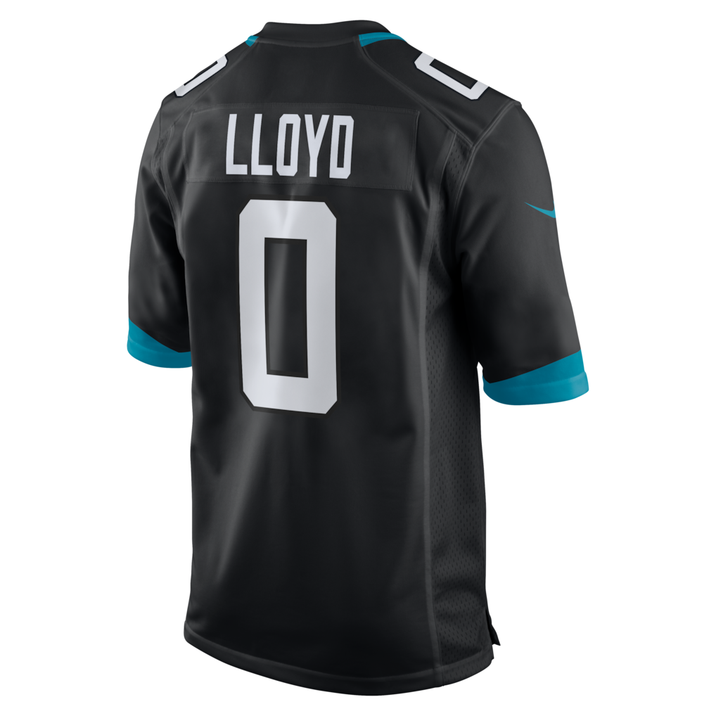 Kooe J.Jaguars #0 Devin Lloyd Black Alternate Game Jersey