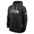 Kooe S.Seahawks Black 2026 Salute to Service Sideline Dri-FIT Pullover Hoodie Jerseys