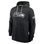 Kooe S.Seahawks Black 2026 Salute to Service Sideline Dri-FIT Pullover Hoodie Jerseys