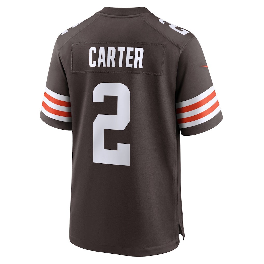 Kooe C.Browns #2 DeAndre Carter Brown Team Game Jersey