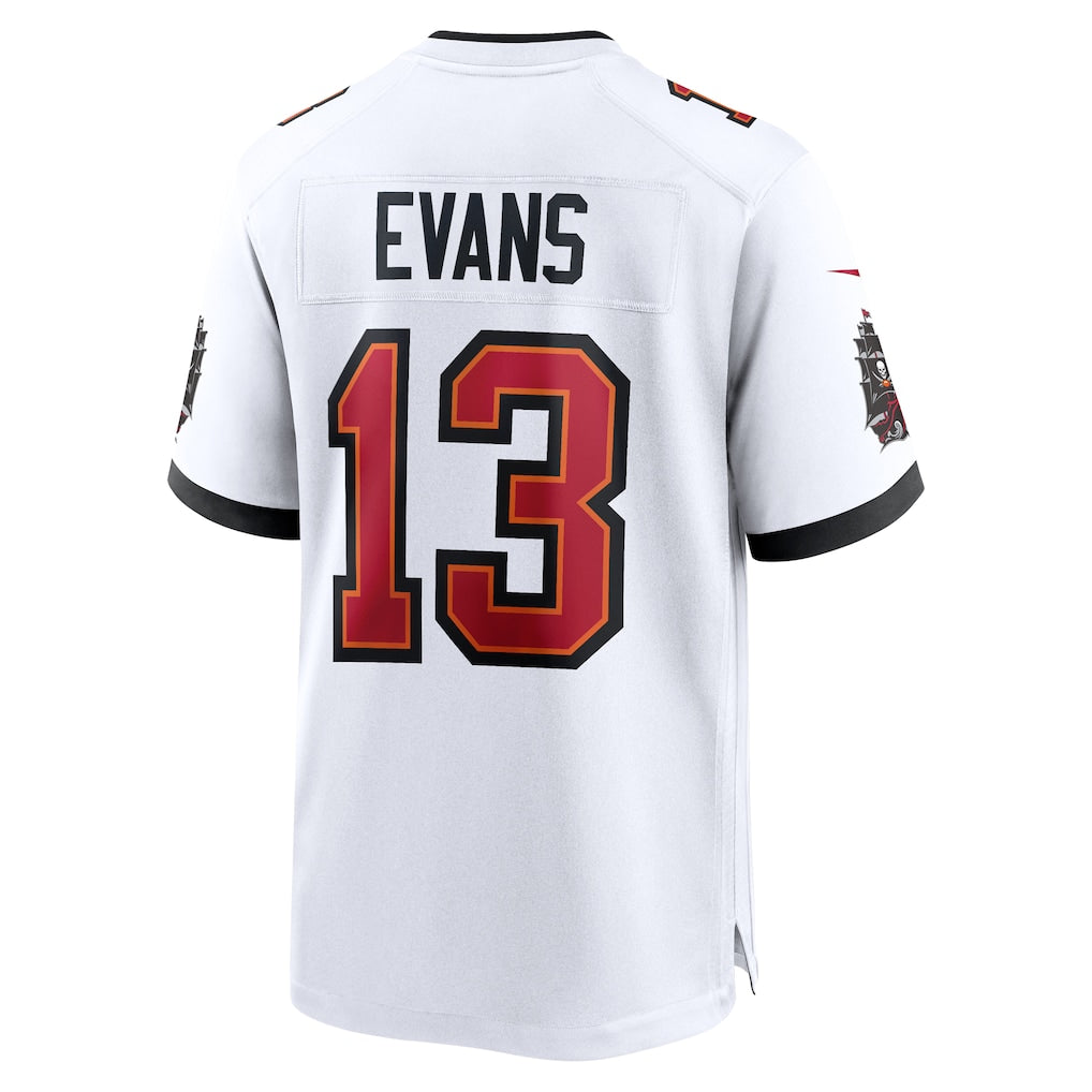 Kooe TB.Buccaneers #13 Mike Evans White Game Jersey