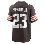 Kooe C.Browns #23 Martin Emerson Jr. Brown Game Player Jersey