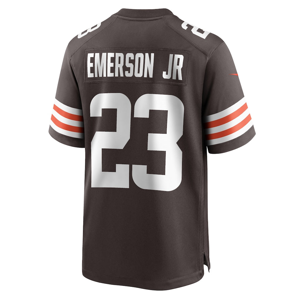 Kooe C.Browns #23 Martin Emerson Jr. Brown Game Player Jersey